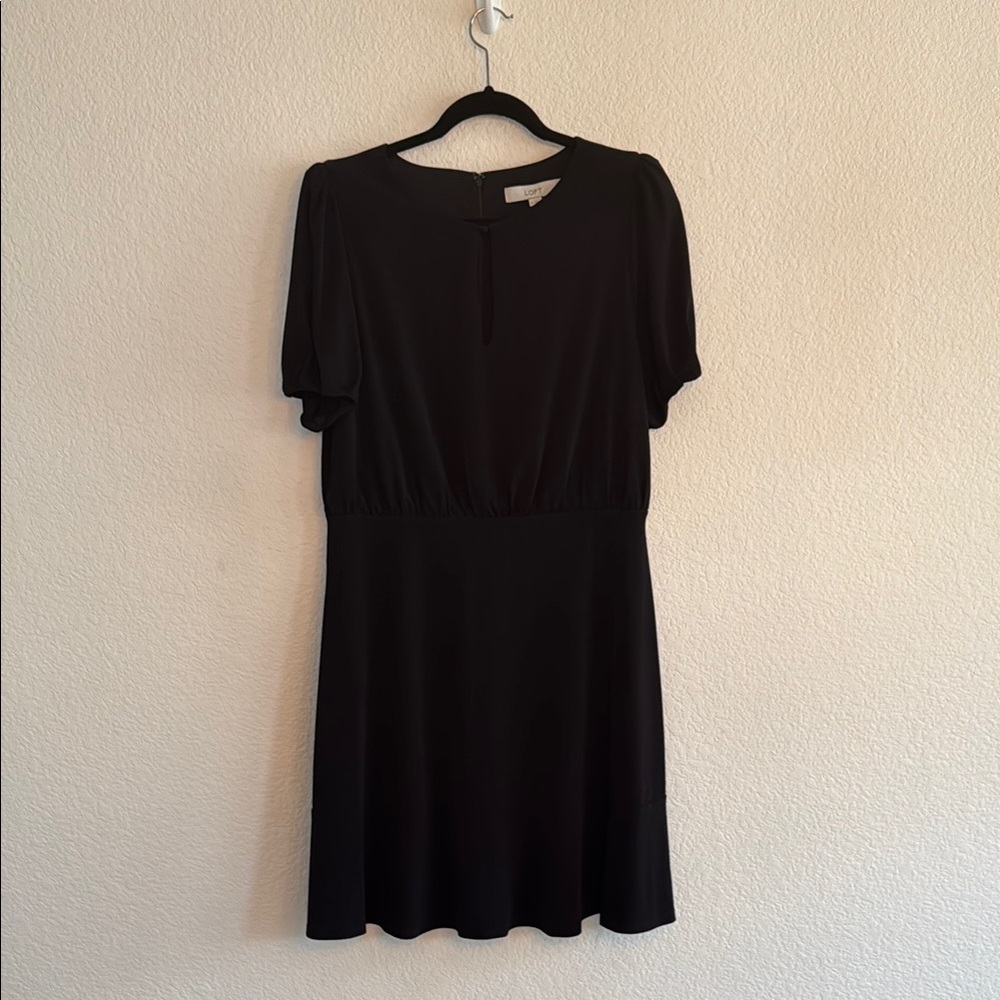 LOFT Black Dress size 10